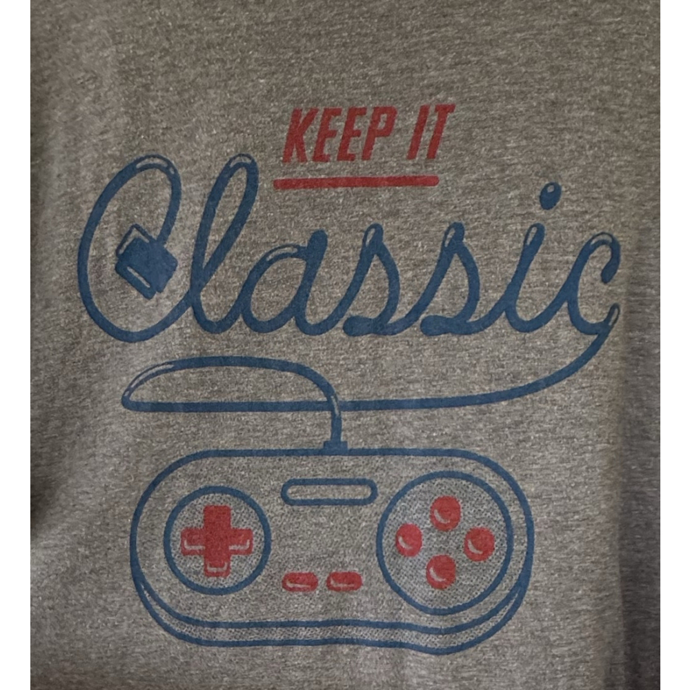 Old Navy “Keep it Classic” Game Controller T-Shirt Men Sz XL - Picture 3 of 4